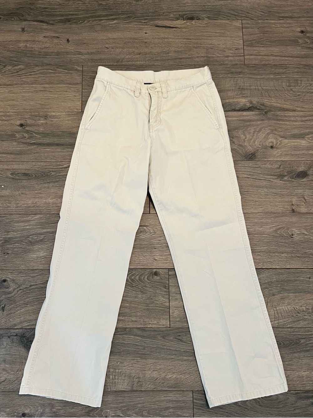 Vintage Abercrombie & Fitch Y2K Cream Chino Pants Size 2